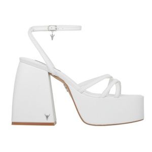 windsor smith white platform heels